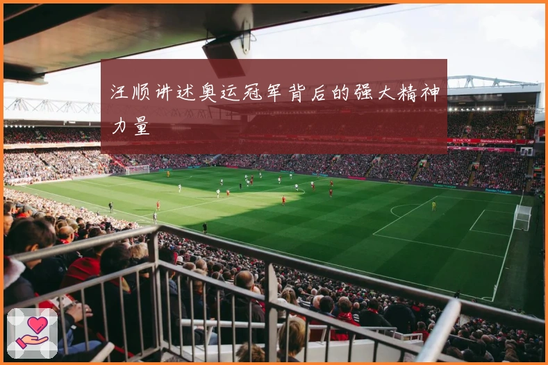 汪顺讲述奥运冠军背后的强大精神力量